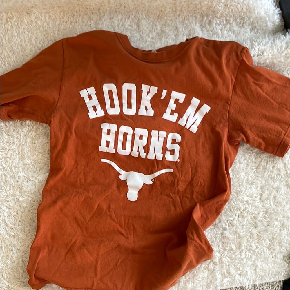 TEXAS Orange Hook 'Em Horns T-Shirt